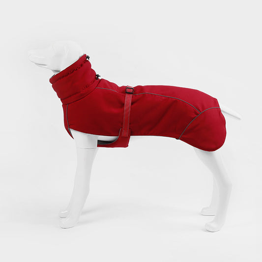 Soft Warm Belly Padded Protective Reflective Padded Dog Clothes